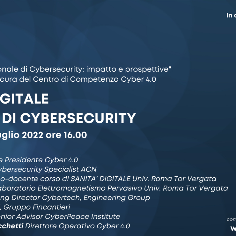 Sanità digitale e impatti di cybersecurity