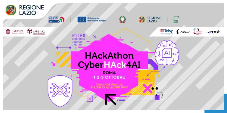 CYBERHACK4AI, aperte le iscrizioni per partecipare all’hackathon su Cyber Security e Intelligenza Artificiale