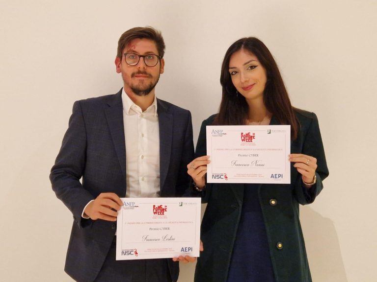 Cyber4Health vince il 1° Premio Nazionale per la Cybersicurezza e la Legalità Informatica