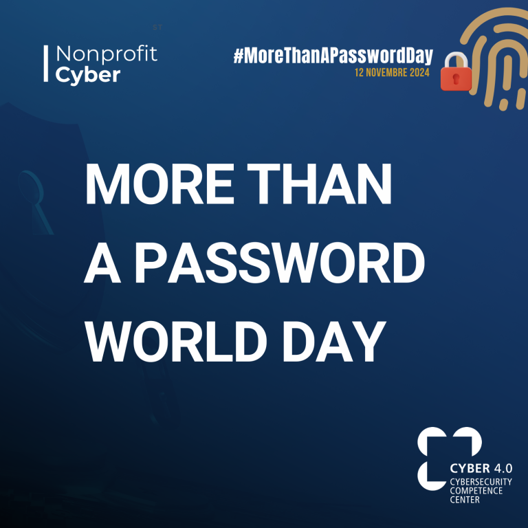 Cyber 4.0 aderisce alla campagna mondiale More Than a Password Day